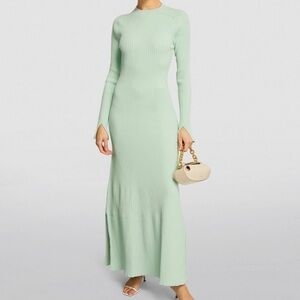 AERON Ribbed Backless Lara Maxi Dress
